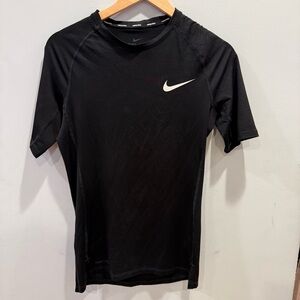 Nike Pro Short Sleeve Compression Shirt – Black, Men’s Small